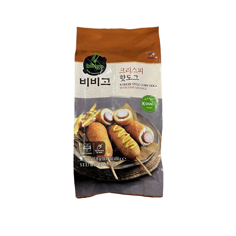 BS0062 : 비비고 크리스피 핫도그 12/450g FZN BBG CRISPY HOTDOG