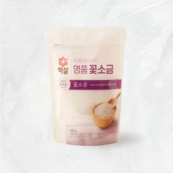 BS0345 : 오천년의 신비(명품 꽃소금) : 16/400g : NATURAL PREMIUM SALT