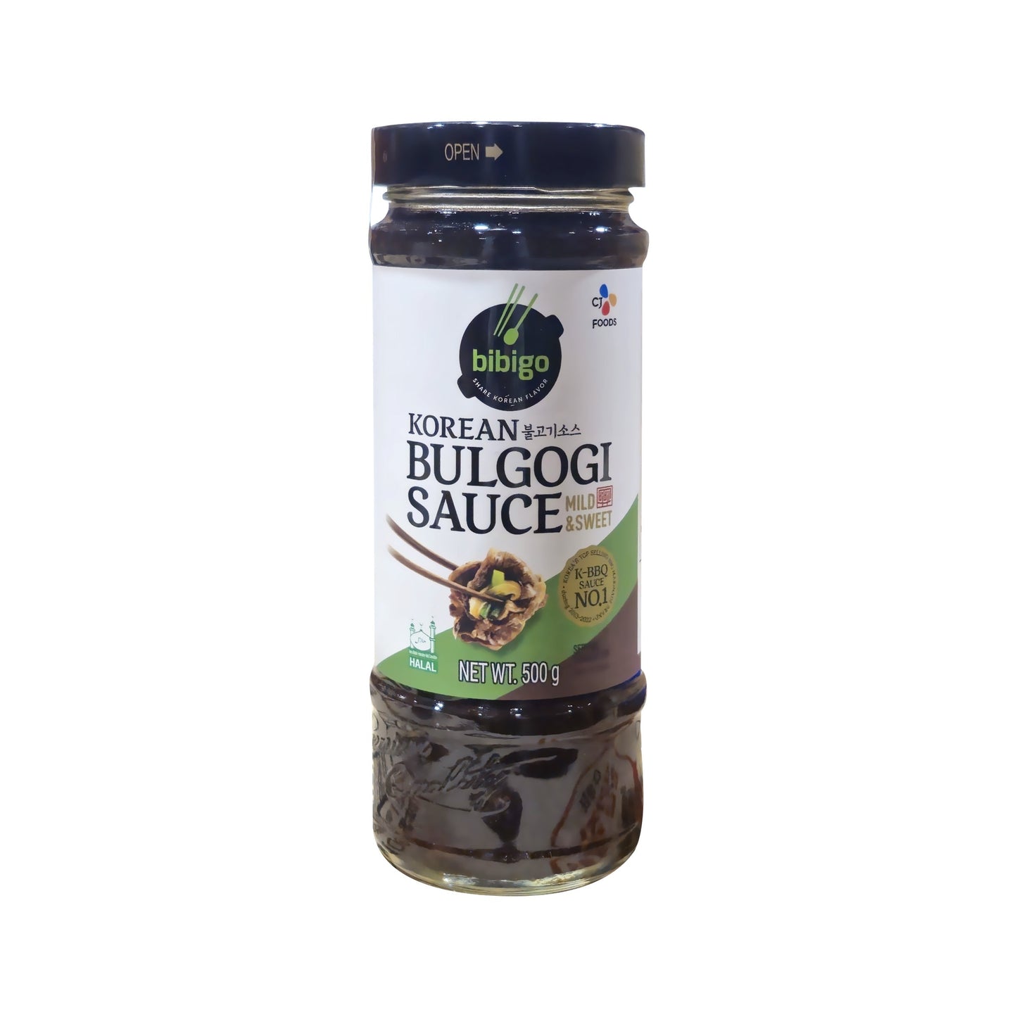 BS0427 : 비비고 불고기양념(스윗마일드) : 12/500g : BBG BULGOGI SAUCE (MILD&SWEET)