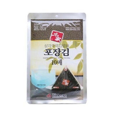 Roasted Triangle Kimbab Laver 10/20g 명가 삼각김밥김