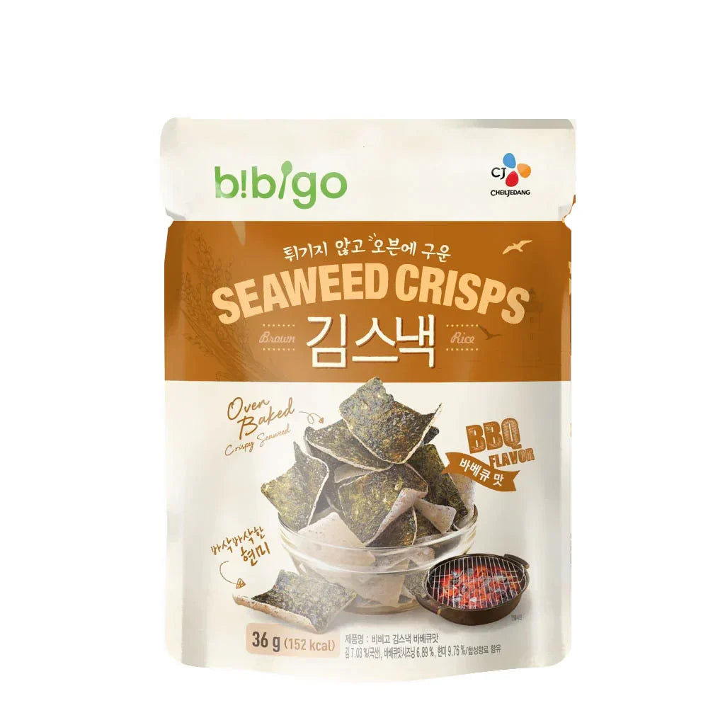 BS0821 : 비비고 김스낵 바베큐맛 : 20/20g : BBG LAVER SNACK (BBQ)
