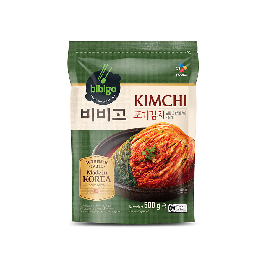 BS1723 : 비비고 포기 김치 : 12/500g : BIBIGO WHOLE KIMCHI