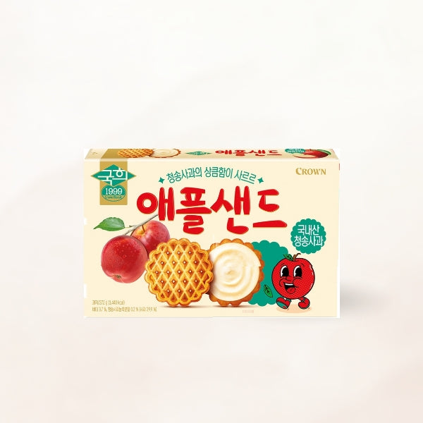 CRB128 : 국희 와플(애플)샌드 : 12/261g : WAFFLE(APPLE) SAND