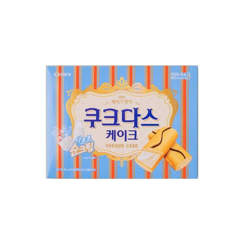CRB160 : 쿠크다스 케이크 : 12/154g : COUQUE DASSE BISCUIT(CAKE)