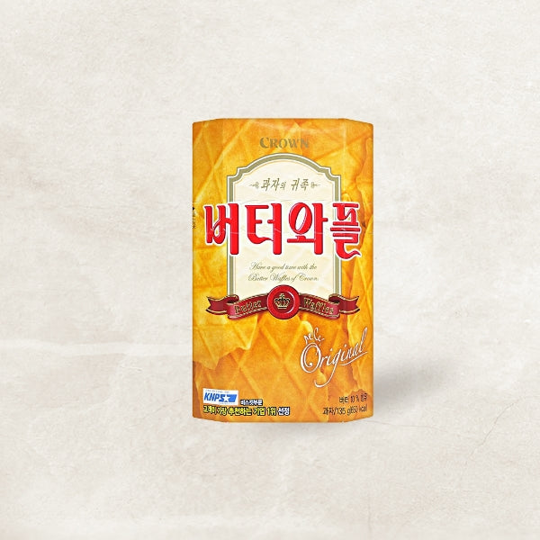 CRB161 : 버터와플 : 12/135g : BUTTER-WAFFLE
