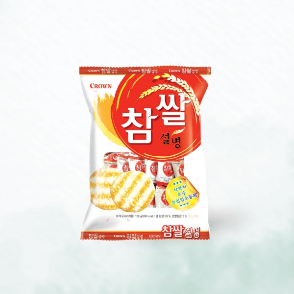 CRB186 : 참쌀설병 20/128g : CHAMSSAL RICE CRACKER