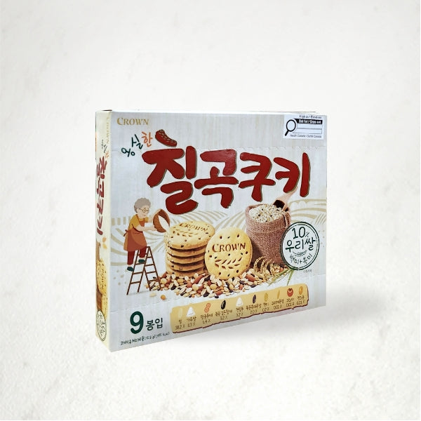 CRB189 : 칠곡쿠키 : 10/216g : 7-GRAIN COOKIES
