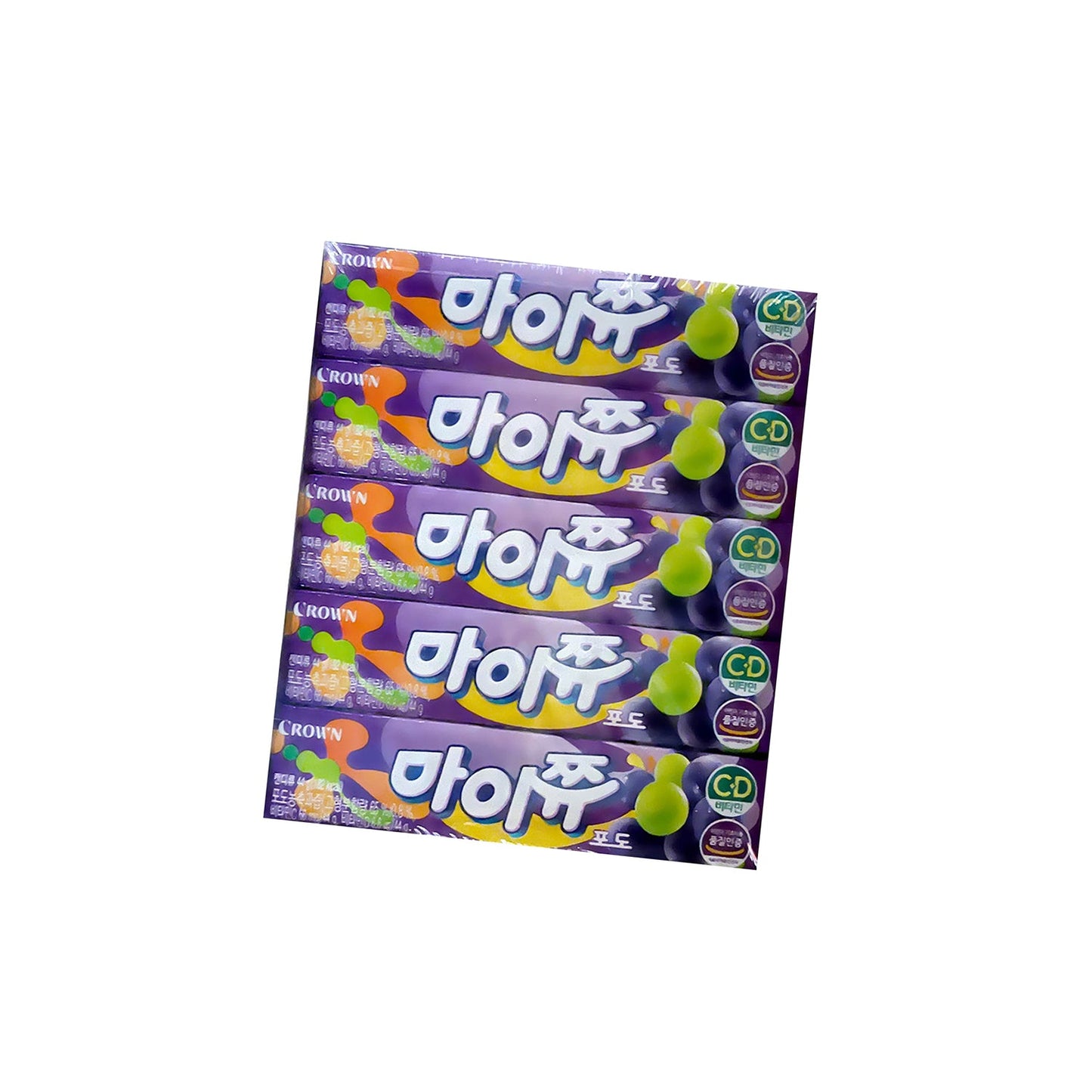 CRC134 마이쮸(포도) 8/15/44g : MY CHEW(GRAPE)