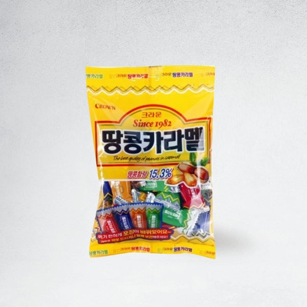 CRS106 : 땅콩카라멜 사탕 : 20/120g : TTANGKONG CARAMEL CANDY