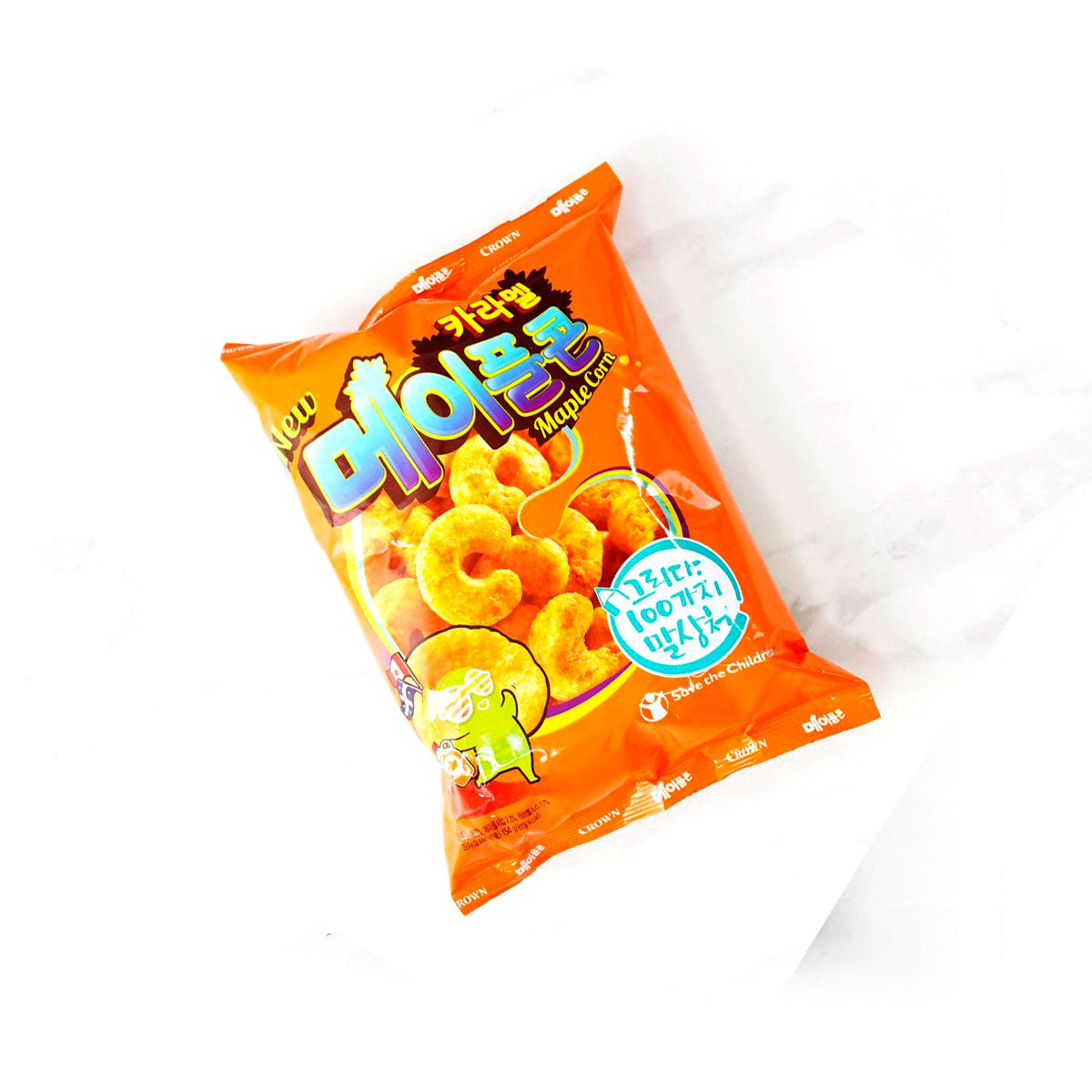 CRS108 : 카라멜콘 땅콩(메이플) : 12/150g : CARAMELCORN-TTANGKONG