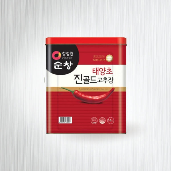 CW110 : 태양초 순창 진골드 고추장 : 14kg : JIN GOLD GOCHUJANG