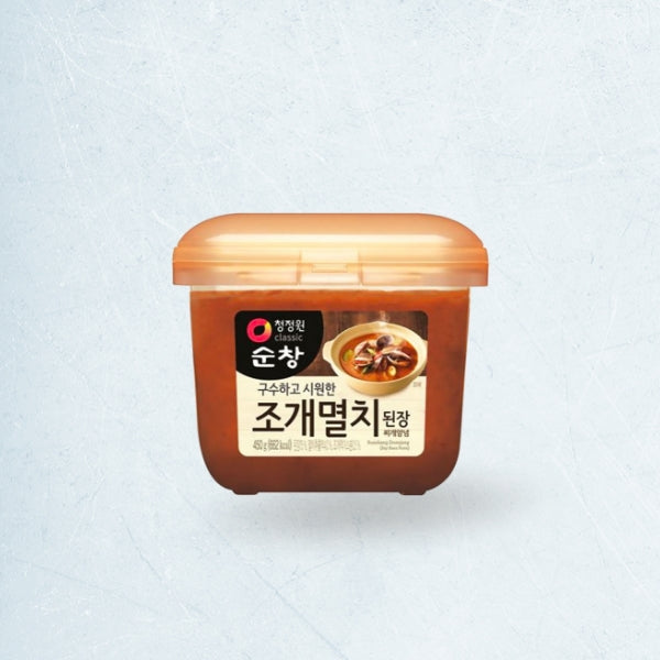 CW223 : 순창 조개멸치 찌개된장 : 12/450g : SOY BEAN PASTE FOR SOUP(ANCHOVY&CLAM)
