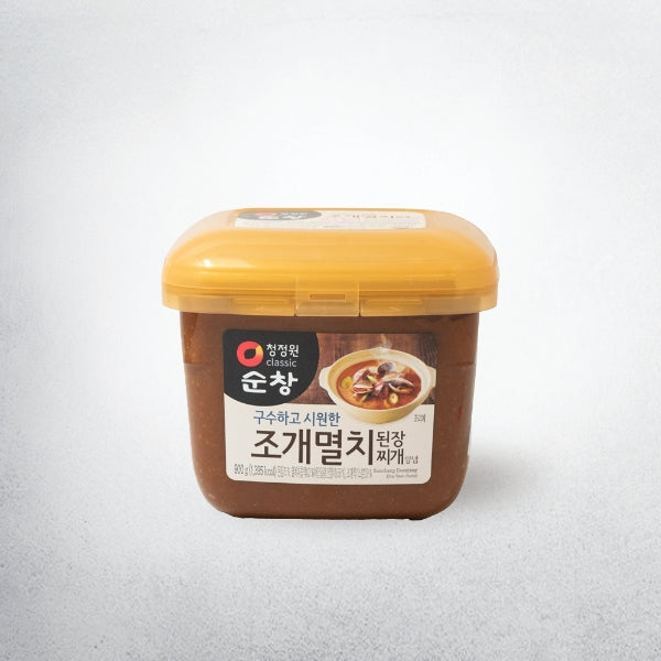 CW232 : 순창 조개멸치 찌개된장 : 8/900g : SOY BEAN PASTE FOR SOUP(ANCHOVY&CLAM)
