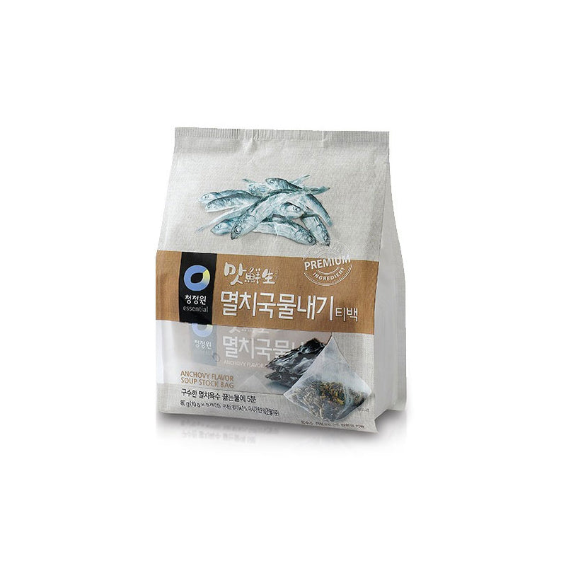 CW417 : 맛선생(멸치국물내기 티백) : 12/8/10g : MAT(SOUP STOCK)