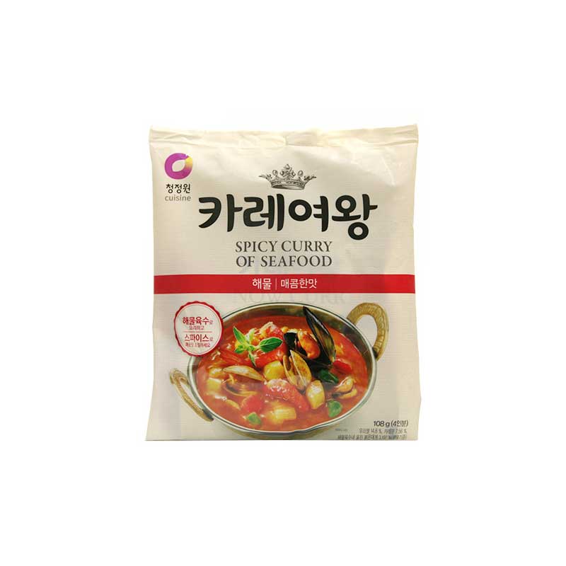 CW549 : 카레여왕(해물) : 16/108g : QUEEN CURRY(SEAFOOD)