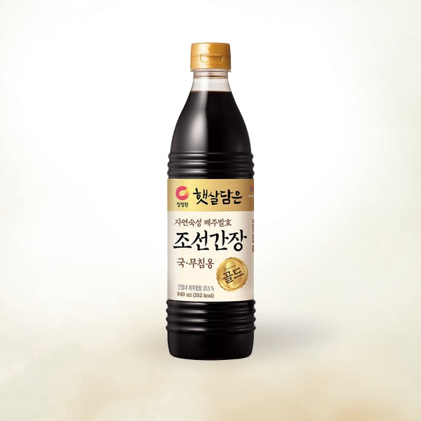 CW707 : 햇살담은(조선간장) : 12/840ml : HETSSAL SOY SAUCE FOR SOUP