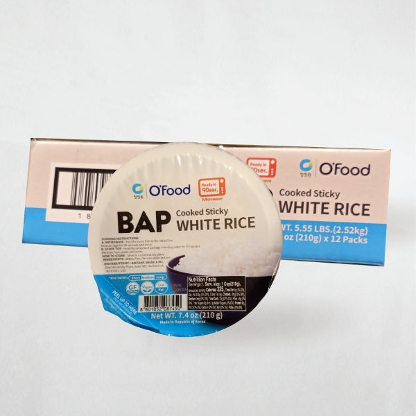CW718 : 오푸드 즉석밥 : 12/210g : O'FOOD COOKED RICE