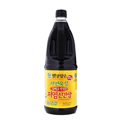 CW720 : 햇살담은(저염진간장) : 8/1.7L : HETSSAL JIN SOY SAUCE(LESS SALT)