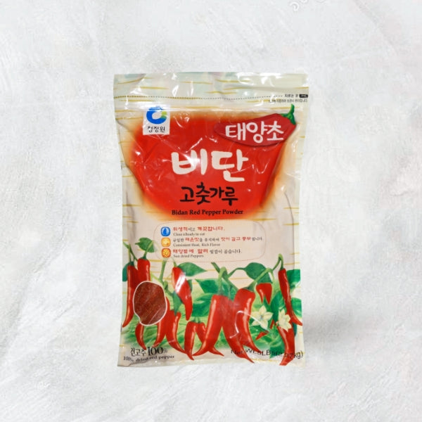 CWC101 : 청정원/비단 굵은고추가루 : 6/5Lbs : BIDAN HOT PEPPER POWDER