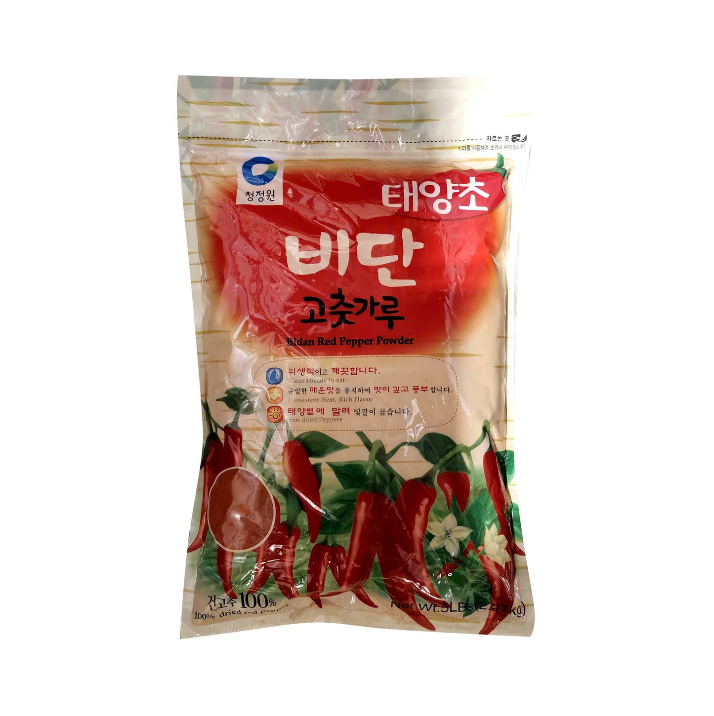 CWC111 : 청정원/비단 고운 고추가루 : 6/5Lbs : BIDAN HOT PEPPER POWDER(FINE)