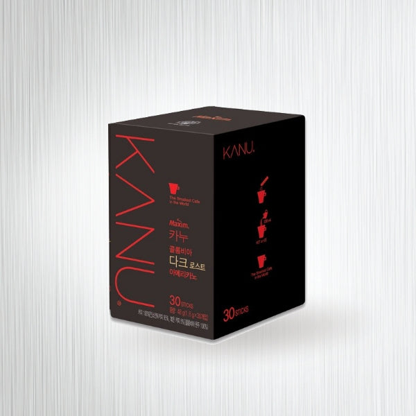 DS1115 : 맥심 카누(아메리카노 다크) : 6/30/1.6g : MAXIM KANU(AMERICANO DARK)