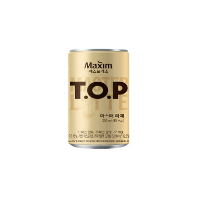 DS4002 : 맥심 TOP(마스터라테) : 30/200ml : MAXIM T.O.P (SWEET AMERICANO)