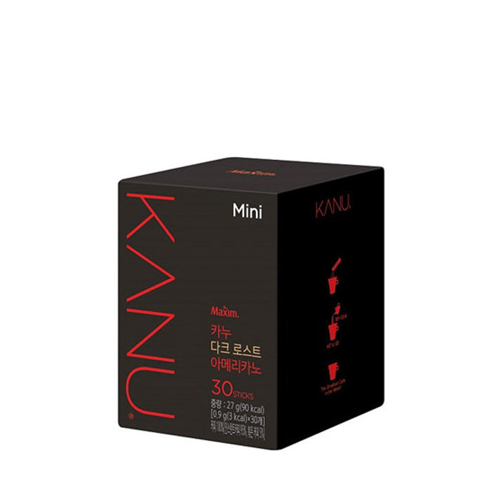 DS5341 : 맥심 카누(아메리카노 미니 다크) : 6/30/0.9g : MAXIM KANU(AMERICANO MINI DARK)