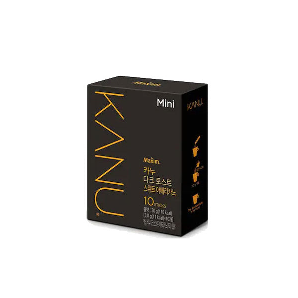 DS5343 : 맥심 카누(스위트아메리카노 다크) : 10/10/3g : MAXIM KANU(SWEET AMERICANO DARK)