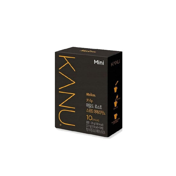DS5345 : 맥심 카누(스위트아메리카노 마일드 ) : 10/10/3g : MAXIM KANU(SWEET AMERICANO MILD)