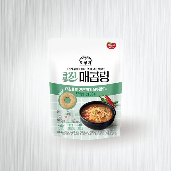 DW154 : 하루미 국물의신 (매콤링) : 20/80g : HARUMI ANCHOVY RINGS