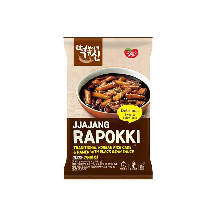 DW315C 떡신(짜장 라볶이) 10/327g TS) JJAJANG RABOKKI