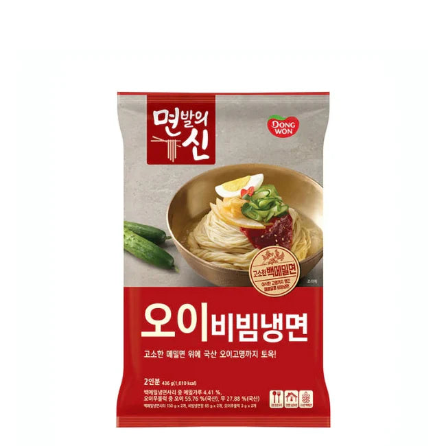 DW332 : 면신/오이 비빔냉면 : 10/436g : MS/CUCUMBER BIBIM COLD NOODLE