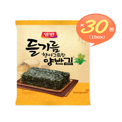 DW528 : 양반 들기름김 : 10/3/20g : SEASONED LAVER(PERILLA OIL)