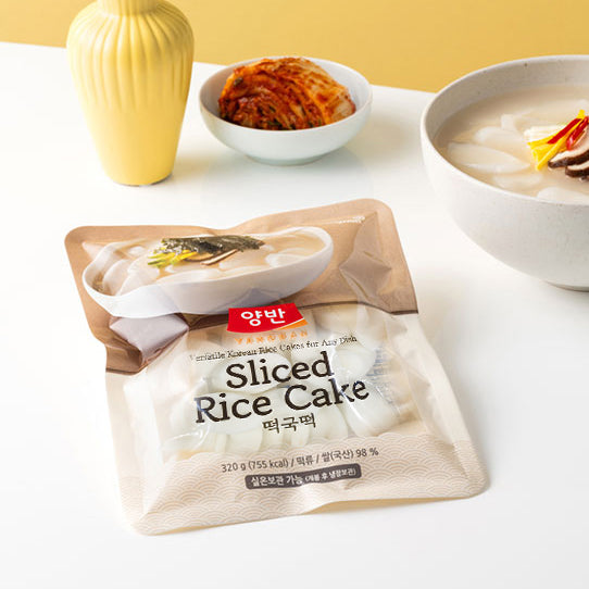 DW600 : 양반 떡국떡 : 12/320g : SLICED RICE CAKE