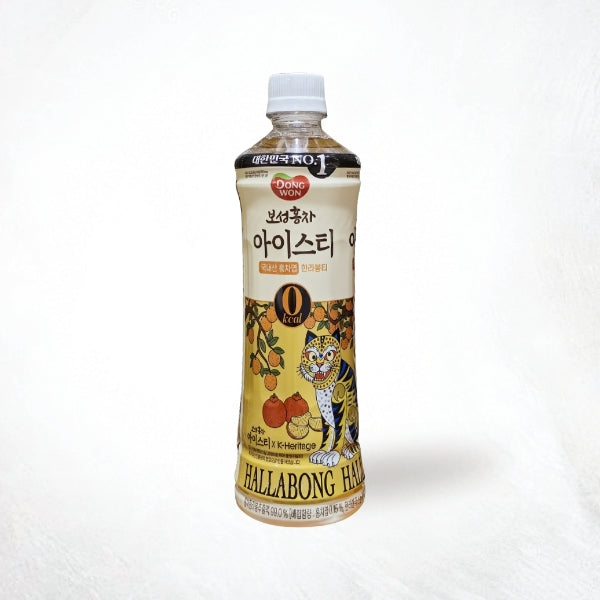 DWH500 : 보성 아이스티(한라봉) : 24/500ml : BOSUNG ICE TEA ZERO SUGAR(HALLABONG)