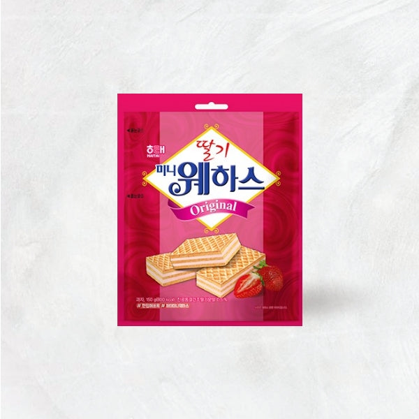 HB124N : 웨하스 미니(딸기) : 15/150g : MINI WAFERS(STRAWBERRY)