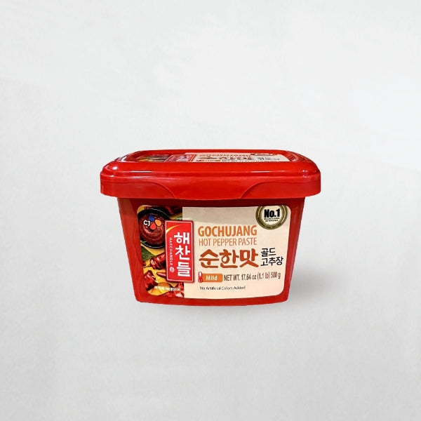 HCD14 : 순한맛 골드고추장 : 20/500g : MILD GOLD GOCHUJANG