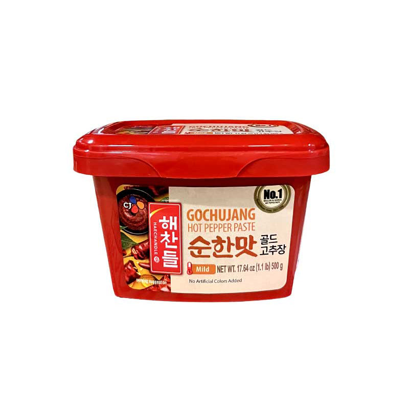 HCD14 : 순한맛 골드고추장 : 20/500g : MILD GOLD GOCHUJANG