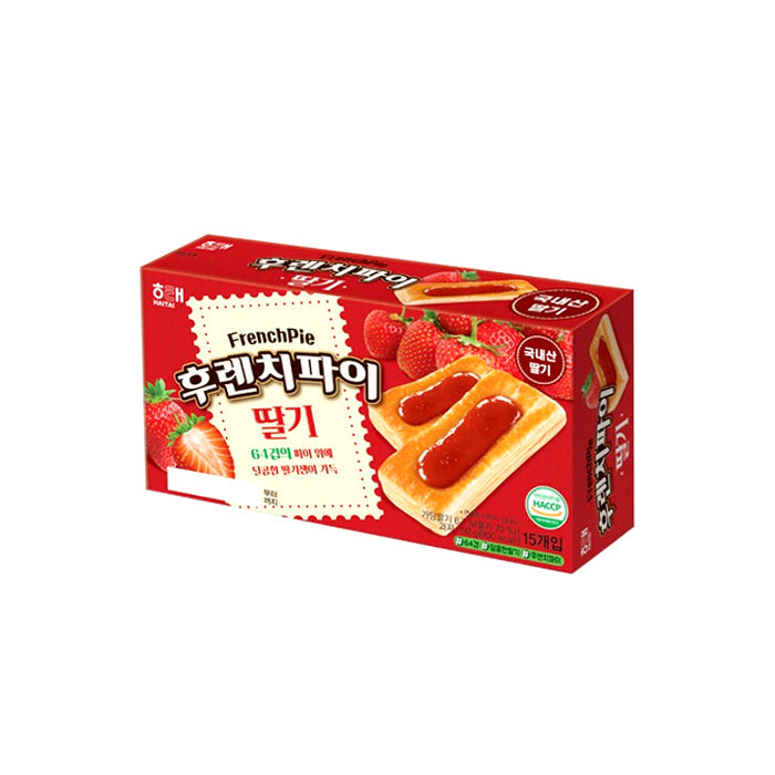 HT102 : 후렌치 파이(딸기) : 12/192g : FRENCH PIE(STRAWBERRY)