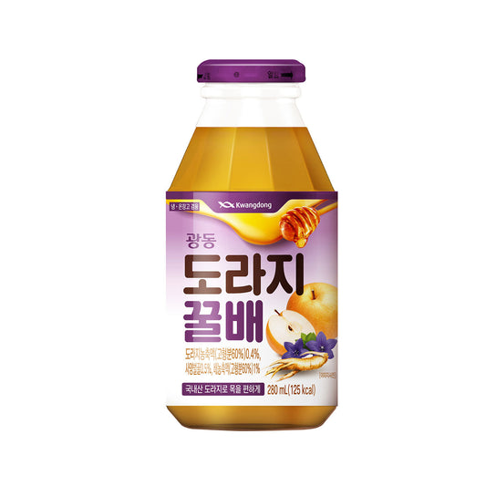 K0010 도라지 꿀배 20/280ml BALLON FLOWER WITH PEAR DRINK