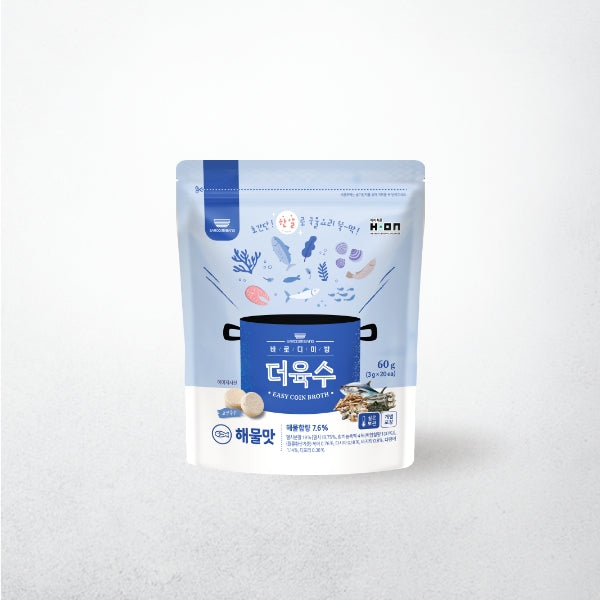 KT1002 : 바로디미방 더육수 (해물맛) : 20/60G : COIN BROTH (SEAFOOD)