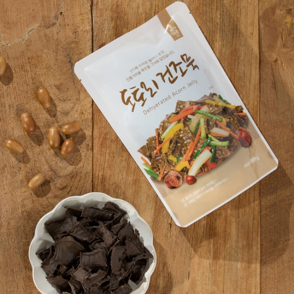 KT1013 : 도토리 건조묵 : 30/100g : ACORN JELLY (DEHYDRATED)