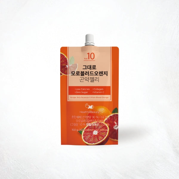 KT1025 : 곤약젤리 (모로코 블러드 오렌지) : 6/10/150ml : KONJAC JELLY (MORO BLOOD ORANGE)