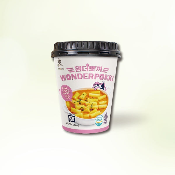 KT1602 : 원더뽀끼 컵 떡볶이 (로제) : 30/120g : WONDERPOKKI TOPOKKI CUP (ROSE)