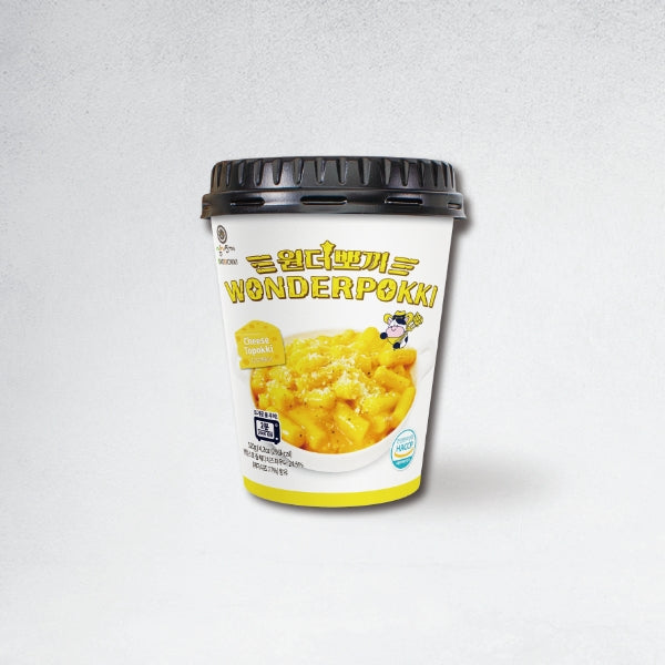 KT1603 : 원더뽀끼 컵 떡볶이 (치즈) : 30/120g : WONDERPOKKI TOPOKKI CUP (CHEESE)