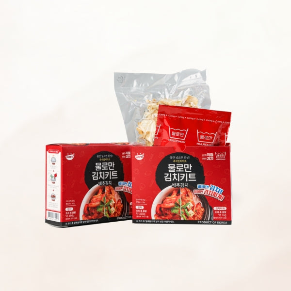 KT1605 : 물로만 김치키트 (박스) : 54/86g : MULROMAN KIMCHI KIT (BOX)