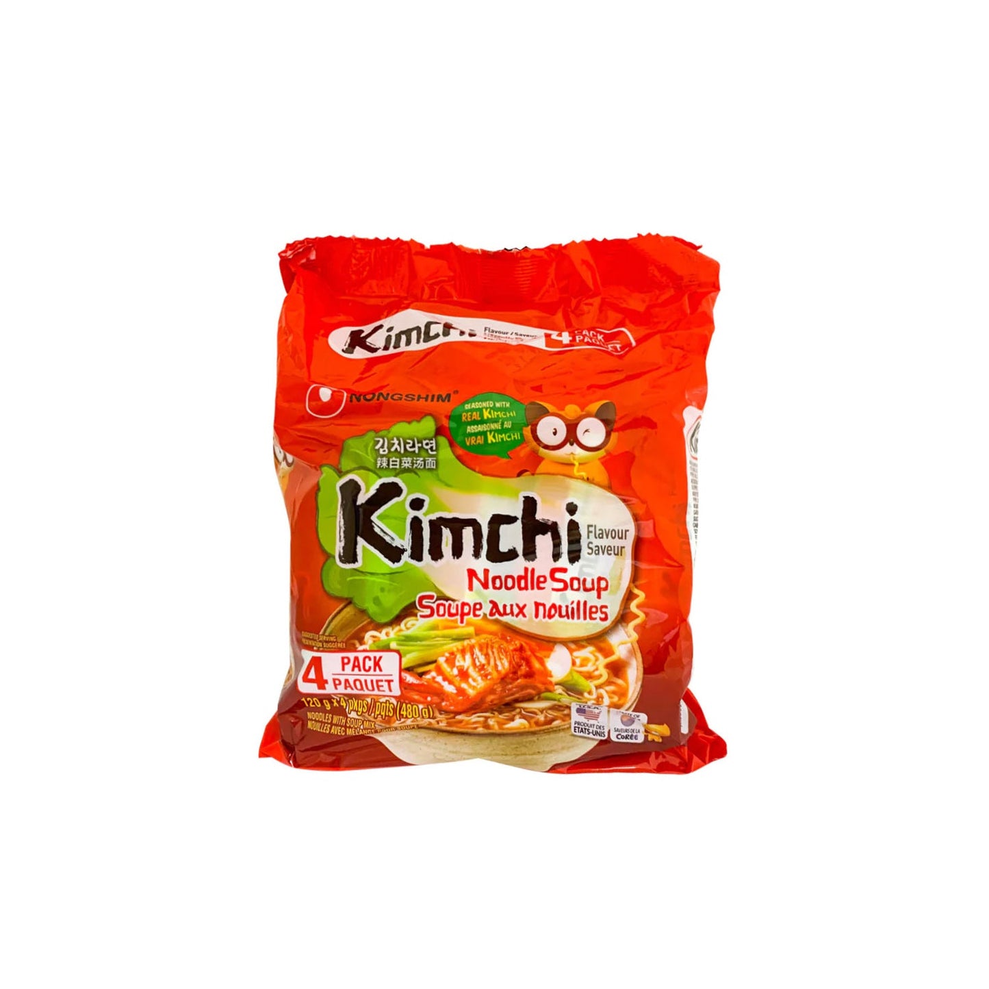 Kimchi Ramyun(M) 6/4/120g 김치라면 멀티