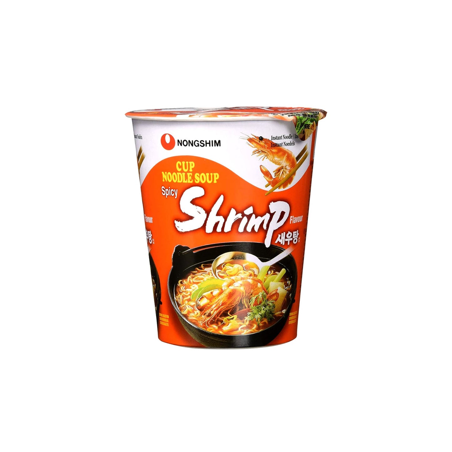 NS-042 : 새우탕컵 : 6/67g : SPICY SHRIMP NOODLE CUP