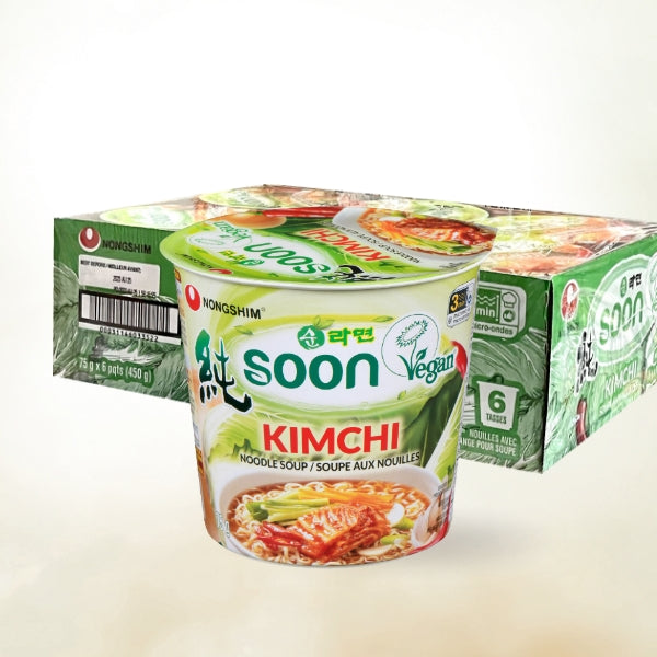 NS-044 : 순컵(김치) : 6/75g : SOON CUP(KIMCHI)