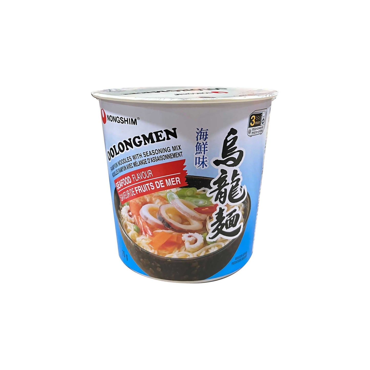 NS-047 : 울롱컵(해물) : 6/75g : OOLONGMEN CUP(SEA FOOD)